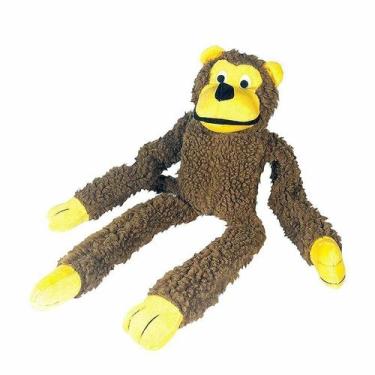 Imagem de Brinquedo para Pets Macaco de Pelúcia Plushtoys Chalesco