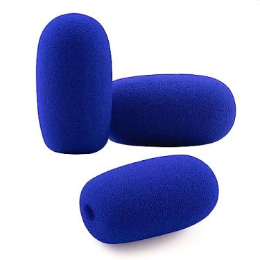 Imagem de LEFXMOPHY Acessórios para substituição de espuma BlueParrott B250-XTS para Blue Parrott B250 B350 B450 B550 C400 S450 Fone de ouvido com cancelamento de ruído, microfone, filtro pop, capa de