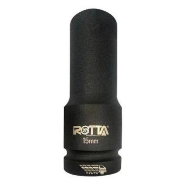Imagem de Chave Soquete De Impacto Sextavado Longo 1/2 Pol X 15mm  Rotta