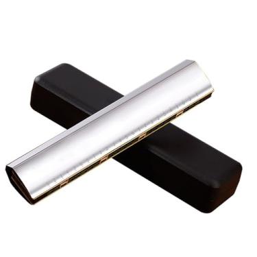 Imagem de Para Iniciantes harmônica Gaita Pesada Eco Desempenho Profissional Eco Adulto Iniciante 24 Buracos Polifônico C Tune Auto-estudo