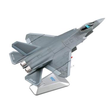 Imagem de Dynwave Diecast j35 avião exibir crianças brinquedo coleção avião brinquedo para o quarto sala de estar armário casa estante, 17.5x11.5x11cm