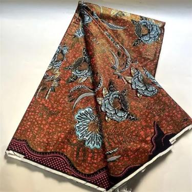 Imagem de Tecido cera dourada africana algodão material rapper Batik Ankara original de alta qualidade novo material pagne manutenção para costura (como imagem-30)