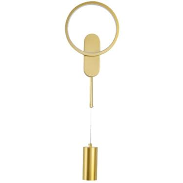 Imagem de Arandela Lumenlar Moderna Metal Dupla Iluminação Dourada