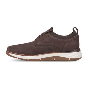 Imagem de Rockport Lukah Oxford masculino, Couro marrom escuro, 11.5 Wide