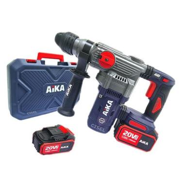 Imagem de Martelete Sem Fio 3,5 Joules c/ 2 Baterias AIKA 20V 4Ah AD-DH30A