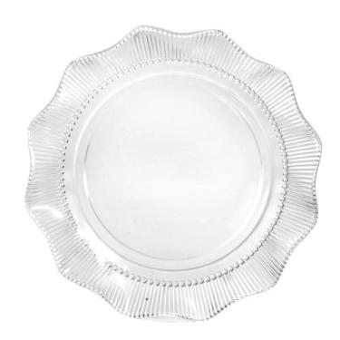 Imagem de Prato Lynx Dia Vidro 33cm Elegância e para Sua Mesa - Wincy Casa