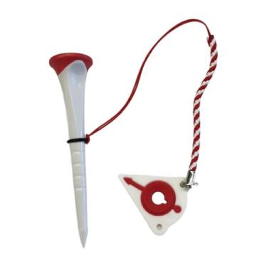 Imagem de Deevoka Titular de bola de golfe Tee de bola reutilizável camisetas de golfe de altura Equipamento de golfe ajustável para prática ao ar livre de jogadores de