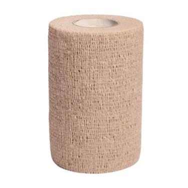 Imagem de Bandagem Elastica Autoaderente 10cm x 4,5m Bege - Unidade - Bioland 