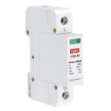 Imagem de Dispositivo De Proteção Contra Surtos Dps Fame 1p Fss-40