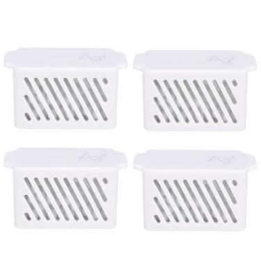 Imagem de Módulo de íons prata para aspirador Roborock S7maxv Ultra/S7 Pro Ultra/Q Revo/S8+/S8/S8 Pro Ultra/S8 Plus/G10S Pro/P10/G10S Pure G20 - Peças de acessórios de substituição - 4 peças