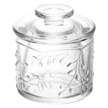 Imagem de Manteigueira Francesa New Butterfly Lyor 9x9x9,8cm Cristal Lyor