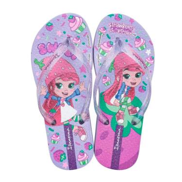 Imagem de Chinelo Infantil Menina Ipanema Moranguinho Sugar
