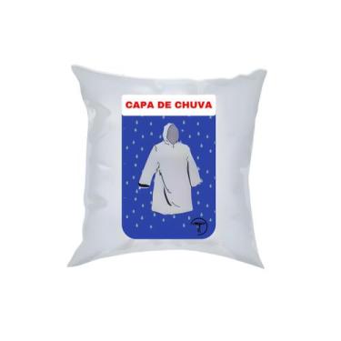 Imagem de Kit 100 Capas De Chuva Descartáveis Transparente Unisex - Evolution