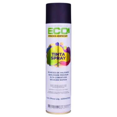 Imagem de Tinta Spray Eco 400ml Alta Temperatura - Preto Fosco
