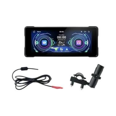 Imagem de GPS para Motocicleta 7" à Prova D'Água - com Apple CarPlay, Android Au