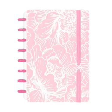 Imagem de Caderno Criativo Flor de Hibisco A4/A5 Disco Inteligente (Médio A5)