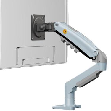 Imagem de Suporte para monitor, serve para monitores de computador de 17 a 30 polegadas ou maiores (dentro de 9 kg), suporte ajustável com função giratória de rotação de inclinação, suporte de mesa série F80