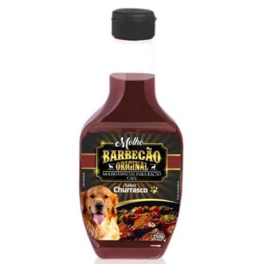 Imagem de Molho ipet churrasco barbecao e barbecat 250gr para caes e gatos