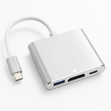 Imagem de Adaptador USB-C para HDMI 4K Hub USB 3.0 Carregamento rápido Compatibilidade com MacBook Thunderbolt 3 e DEX Android - Premium
