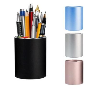 Imagem de Organizador De Mesa Porta Caneta Lápis Treco Plástico Multiuso Escritó