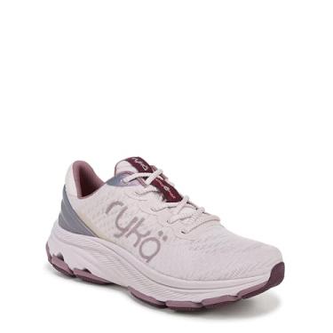 Imagem de Ryka Devotoin X Max Tênis de caminhada feminino, Lilás/cinza, 6 Wide