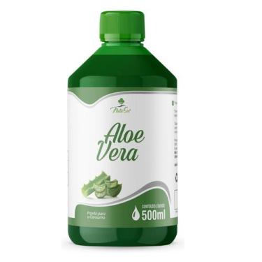 Imagem de Aloe Vera Pura Extrato Líquido Legítima 100 Babosa 500ml Chá Suco Bebi
