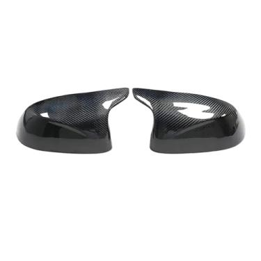 Imagem de Capas de espelho retrovisor lateral de substituição compatíveis com BMW F25 F26 F15 F16 X3 X4 X5 X6 F95 Estilo Carcaça de fibra de carbono(X3 F25 14-18)