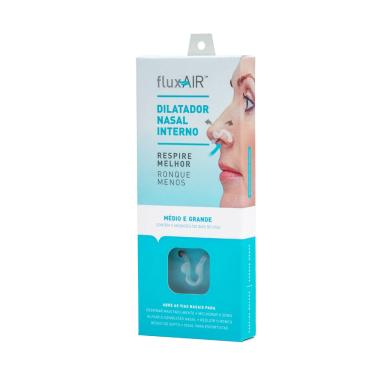 Imagem de Dilatador Nasal Flux Air Interno 1 Unidade Media + Dilatador Nasal Flux Air Interno 1 Unidade Grande