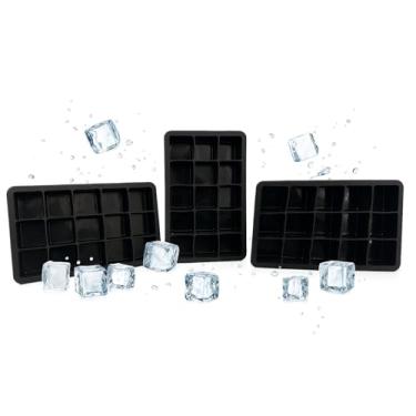 Imagem de FORMA DE GELO SILICONE KIT COM 3