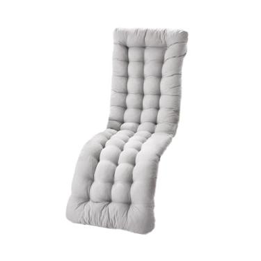 Imagem de predolo Almofada de substituição para cadeira com encosto alto, confortável e resistente ao desbotamento, 48 cm x 155 cm x 8