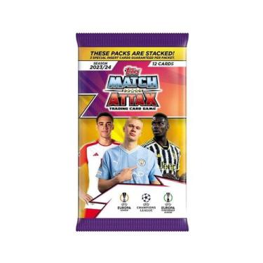 Imagem de Booster Pack Topps Match Attax 2023 Com 12 Cards