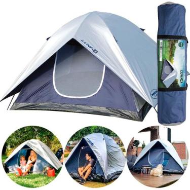 Imagem de Barraca Camping Acampamento 4 Pessoas Luna Impermeável Mor
