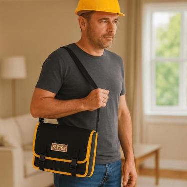 Imagem de Bolsa para Ferramentas Compacta Impermeável com 2 Bolsos - Genérica