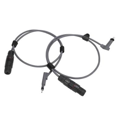 Imagem de 2 Unidades Plugue SPX para Adaptador RJ45, Cabo à Prova D'água 3,3 Pés 1200Mbps Conector Fêmea RJ45, Adaptador Extensão Cabo SPX para Prato Gen 2 e Acessórios de Roteador Cinza