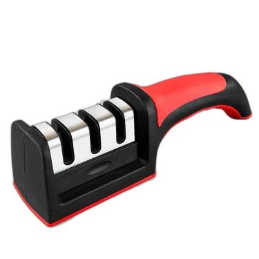 Imagem de Amoladores Afiadores Facas E Aço Inox Base Emborrachada