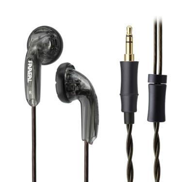 Imagem de FAAEAL Fone de ouvido Snow-Lotus versão SPC, 64ohms equilibrado natural suave ricos detalhes vocais música fones de ouvido de cabeça plana, 15,4 mm diafragma PET dinâmico IEM, 3,5 mm/4,4 mm fone de