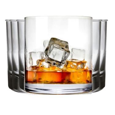Imagem de Kit 6 Copos de Whisky Brooklyn Rocks 310mL Vidro - Nadir Figueiredo