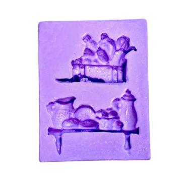 Imagem de F1494 molde de silicone caixa legumes prateleira cozinha confeitaria b