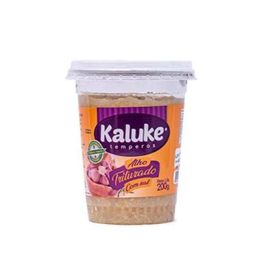 Imagem de Alho Triturado C/ Sal, Consiste Em Alho In Natura. - KALUKE, 200G