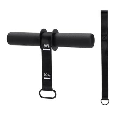 Imagem de Baoblaze Fortalecedor de antebraço, exercitador de braço, rolo de pulso antiderrapante, blaster para treinamento de força, levantamento de halteres, força de, Preto