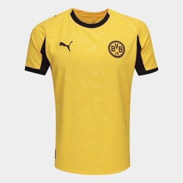 Imagem de Camisa Borussia Dortmund 25/26 s/n Copa Torcedor Puma Masculina, Amare