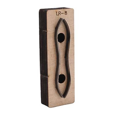 Imagem de Molde de Corte de Metal de Couro, Perfurador de Couro, Bordas Limpas, Liga de Aço, Ferramenta de Corte de Couro Diy para Estampagem (LR-8)