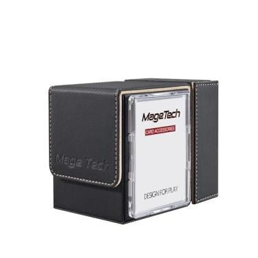 Imagem de Mage Tech Kit Adventurer [Paragon] Commander - Suporte para Avatar + Caixa de Dados Mochila Painel Traseiro de Encaixe com Rastreador de Vida - MTG Commander/EDH - Preto/Dourado Pálido