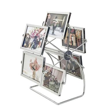 Imagem de Porta Retrato Roda Gigante Para 12 Fotos 10x15 35cm