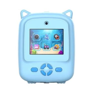 Imagem de Câmera Digital Infantil 8X 1080P HD Vídeo Impressão Multicolorida Pres