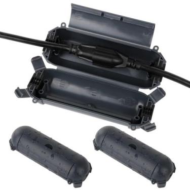 Imagem de Capa de segurança com cabo de extensão Flemoon Waterproof Grey, pacote