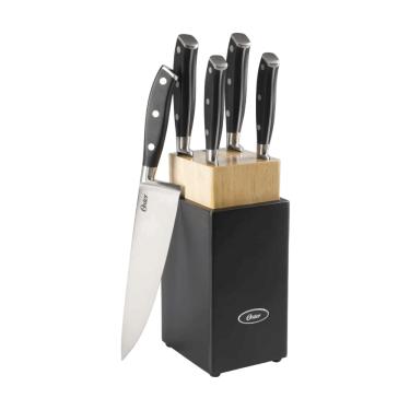 Imagem de Jogo de Facas 5 Peças Aço Forjado com Cepo Parrish Oster