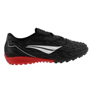 Imagem de Chuteira Penalty Society Se7e XXI Preta - Infantil, 32, Preto