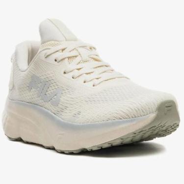 Imagem de Tênis Fila Maxximus Feminino - Bege e Cinza, 37