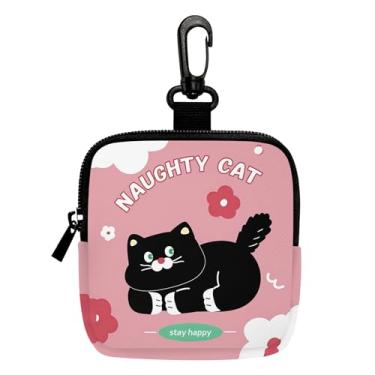 Imagem de Porta-chaves mini porta-moedas, bolsa multifuncional para chaves, moedas, fone de ouvido, batom 2, LCS multicolorido 28780, Tendência